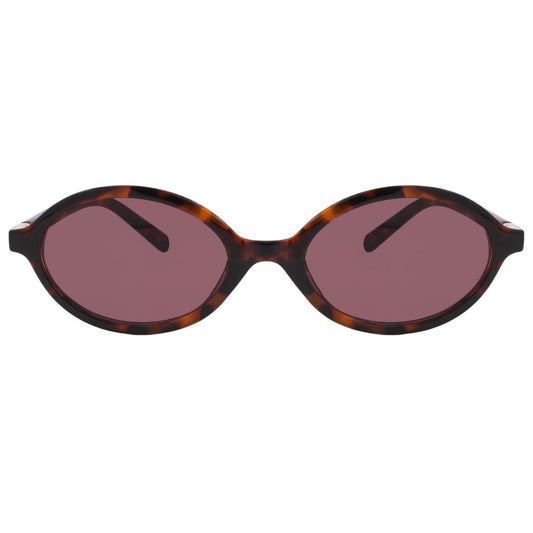 The Audrey – Pink x Tortoiseshell Oval Sunglasses