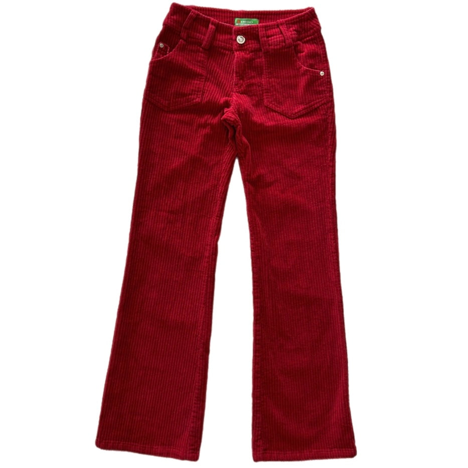 Corduroy Red Pants