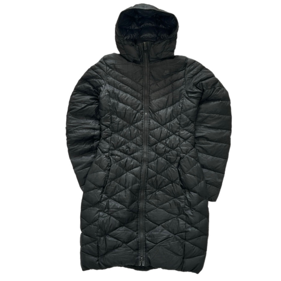 Long Light Nike puffer Coat