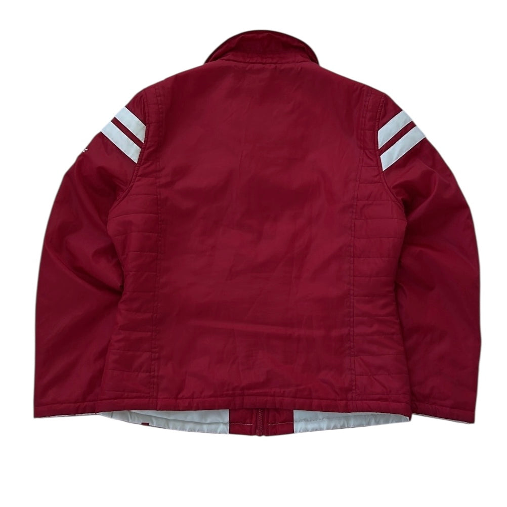 edc Vintage Cherry Red 90s Spring Jacket