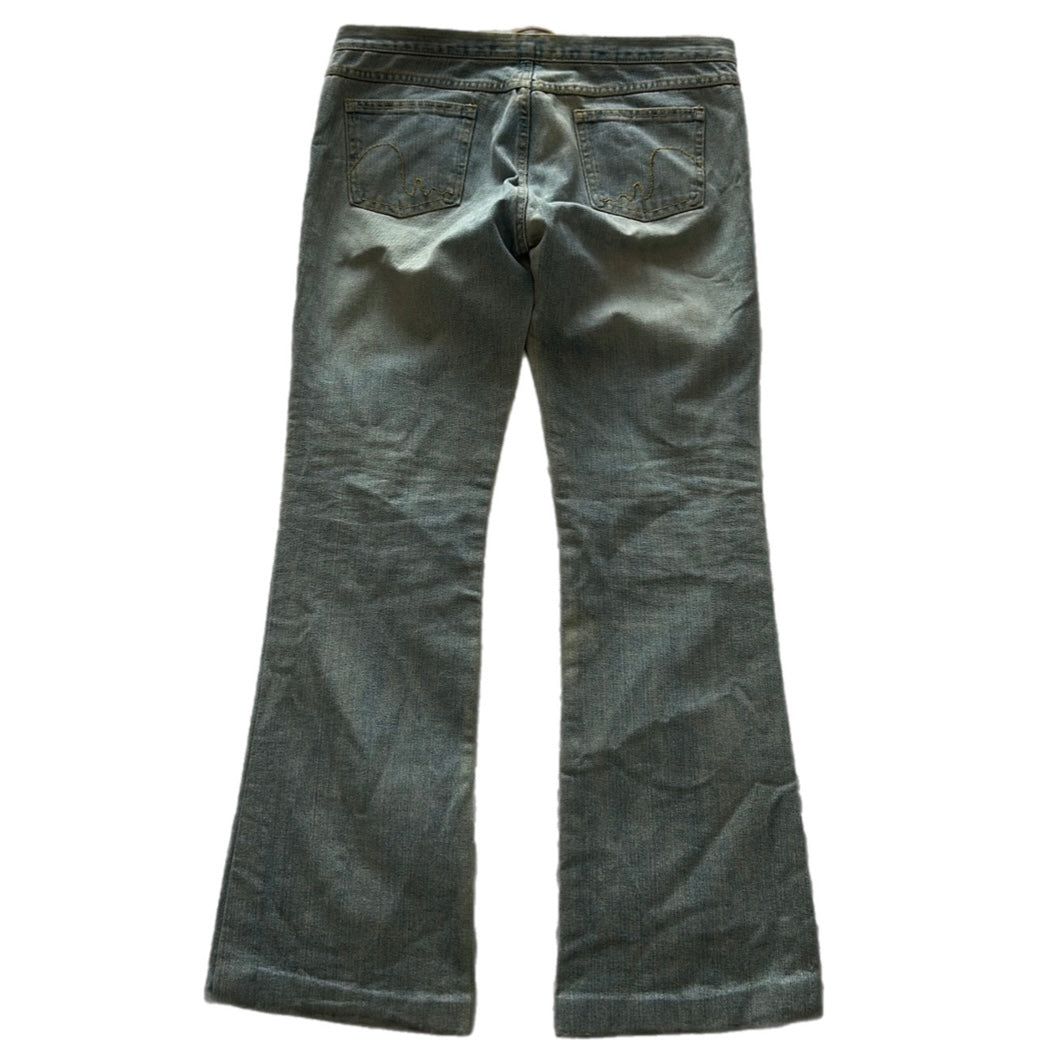 2000s Front-Tie Cabana Jeans