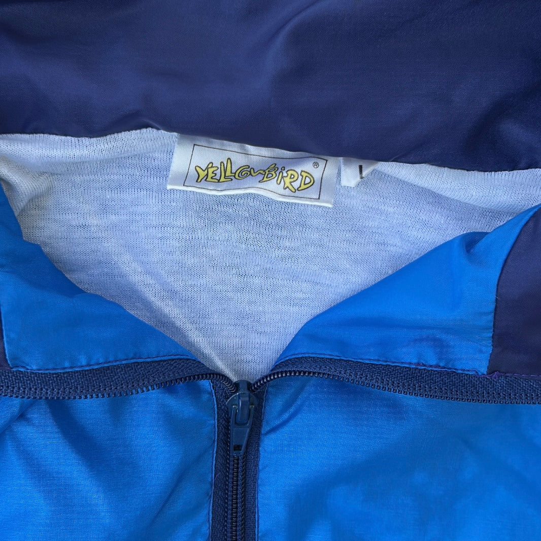 90s Retro Colorblock Shell Vintage Jacket