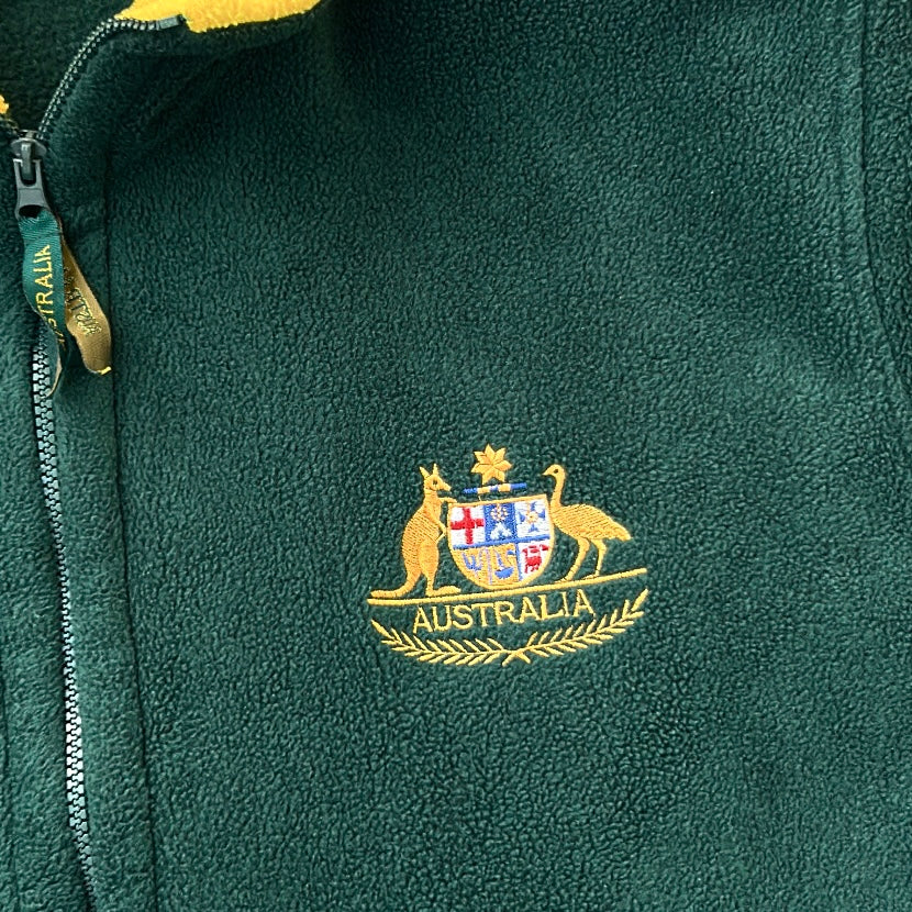 Australia 1/4 Zip Colourblock Fleece
