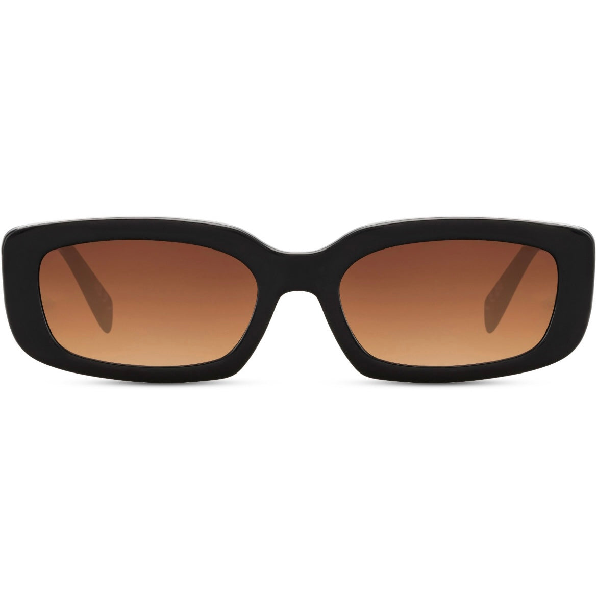 The Berlin – Bold Black Rectangle Shades