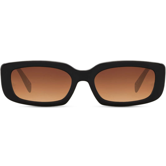 The Berlin – Bold Black Rectangle Shades