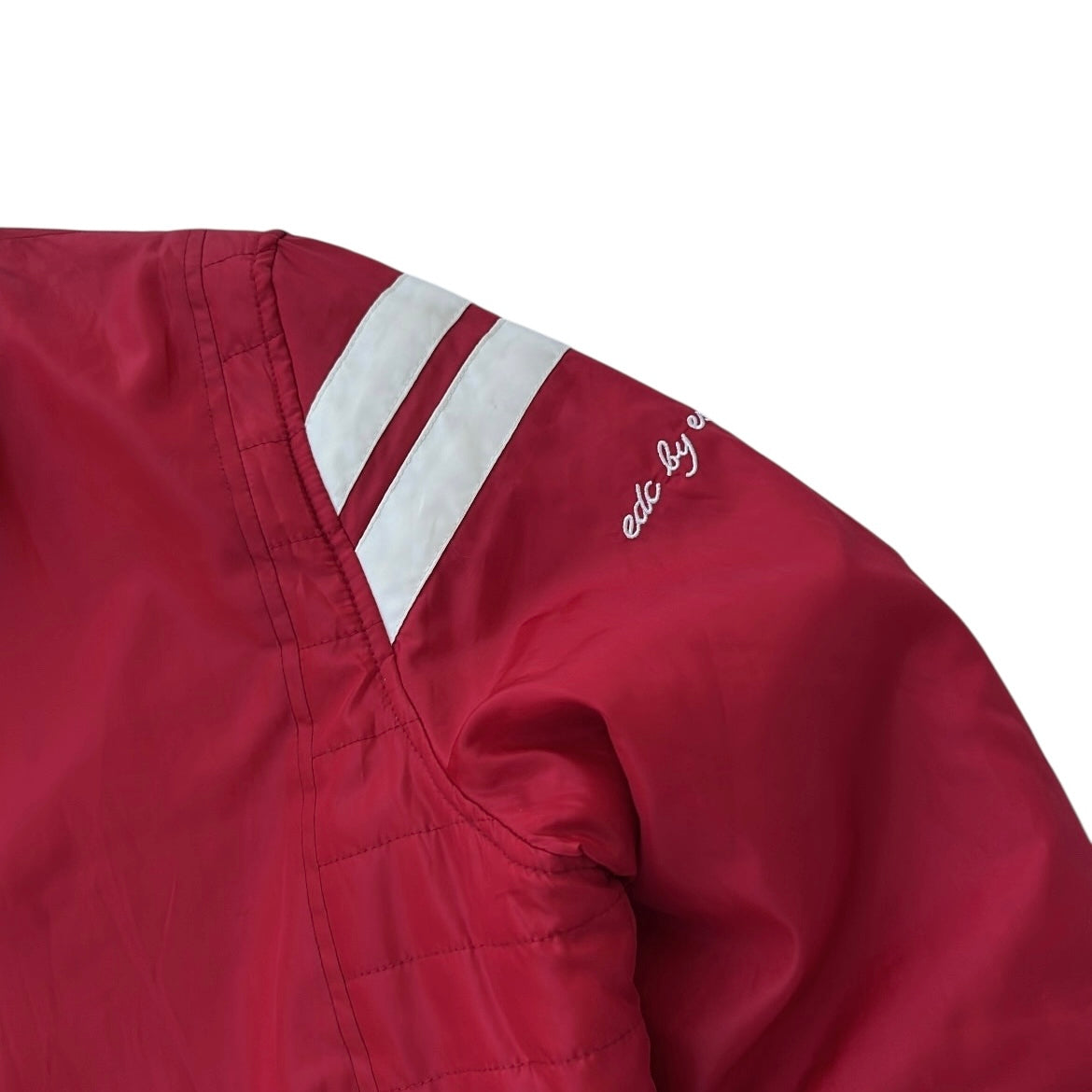 edc Vintage Cherry Red 90s Spring Jacket
