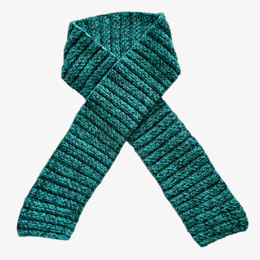 Turquoise Y2K Scarf