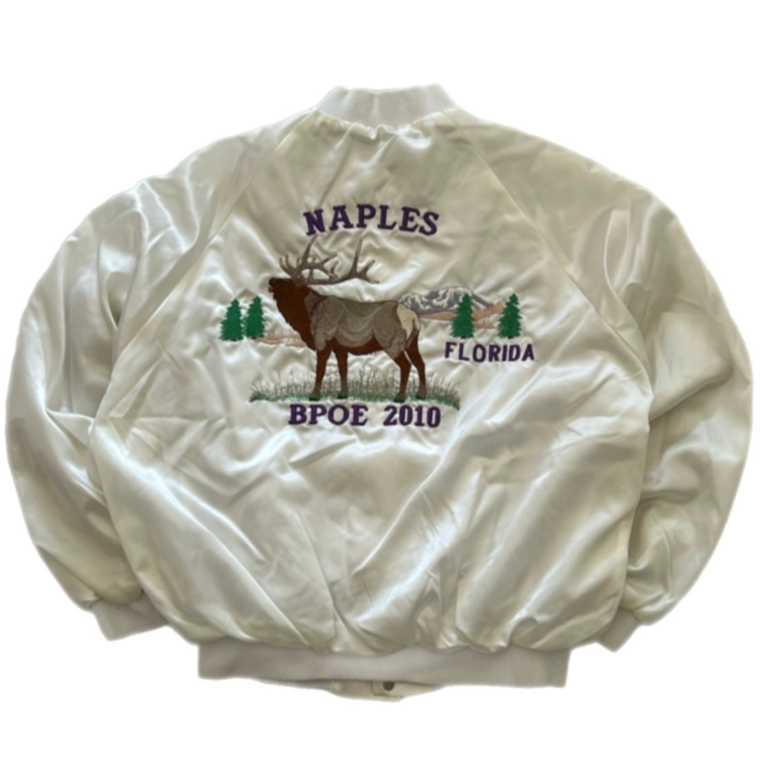 Vintage NAPLES Baseball Jacket