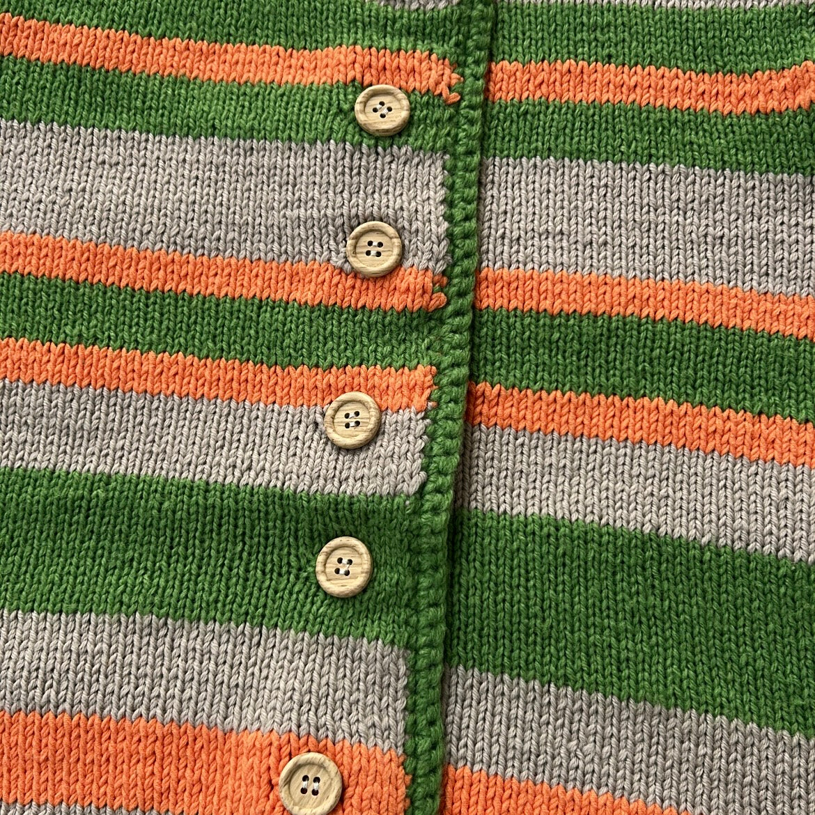 Knitted Button Up Vest Top