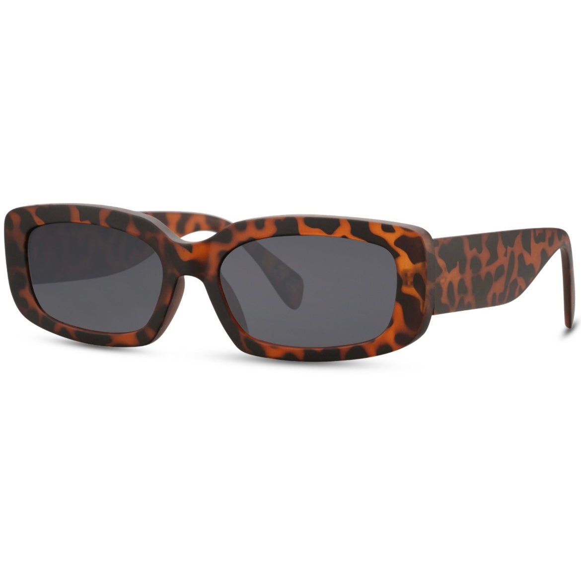 The Berlin – Matt Tortoiseshell Rectangle Shades