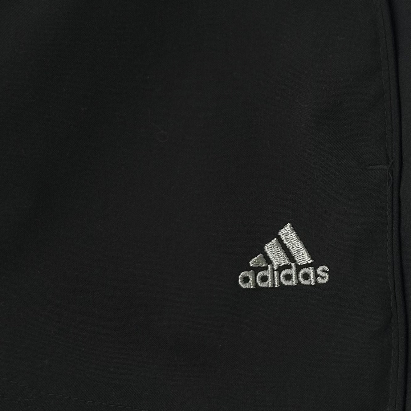 Adidas Baggy fit nlack embroidery logo button & Zip up adjustable track pants