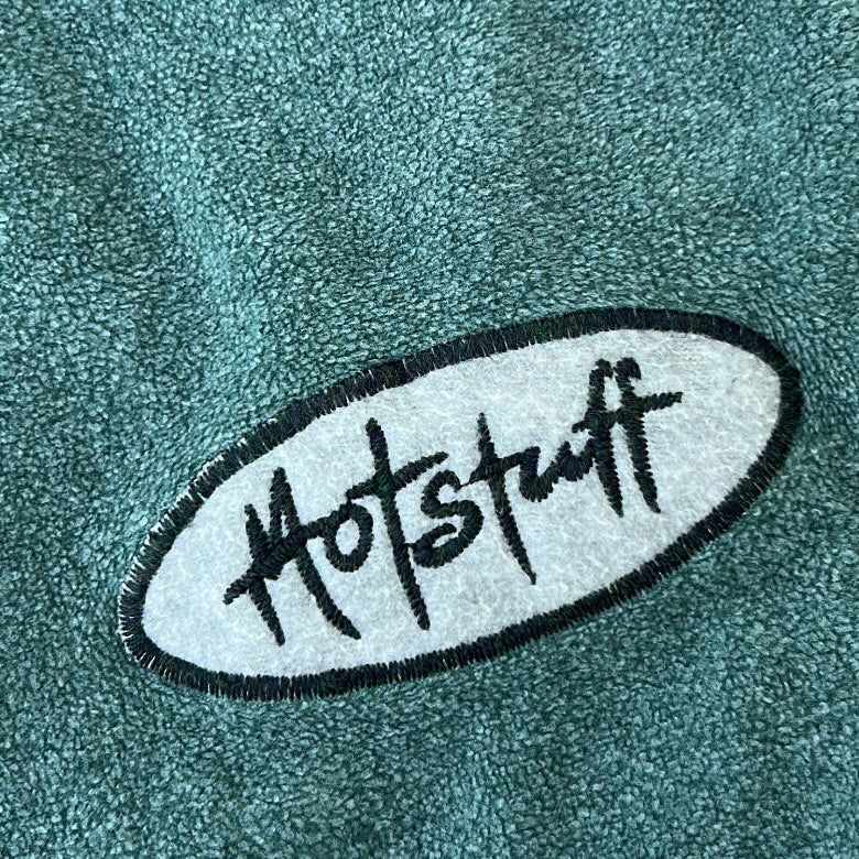“Hotstuff” 90s Vintage Green 1/4 Zip Adjustable Fleece