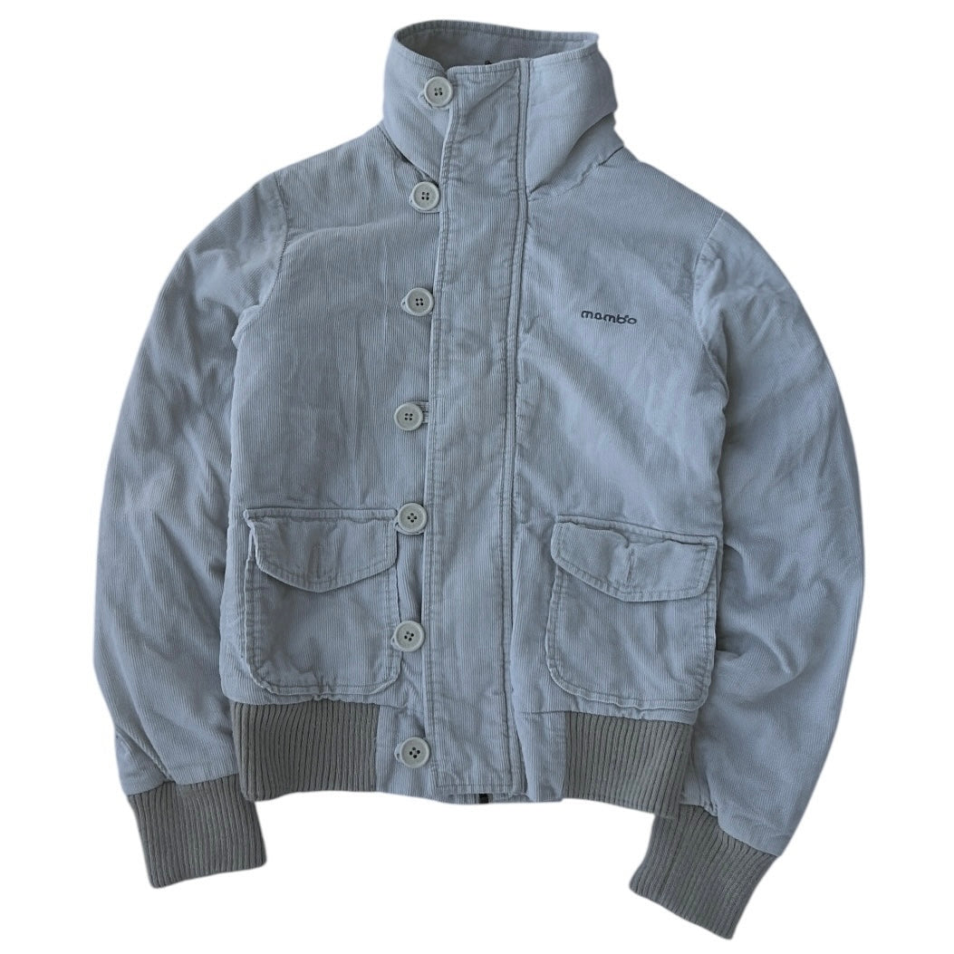 Mambo 00s Corduroy Waist Length Jacket With Fuzzy details and buttons (100% Cotton)