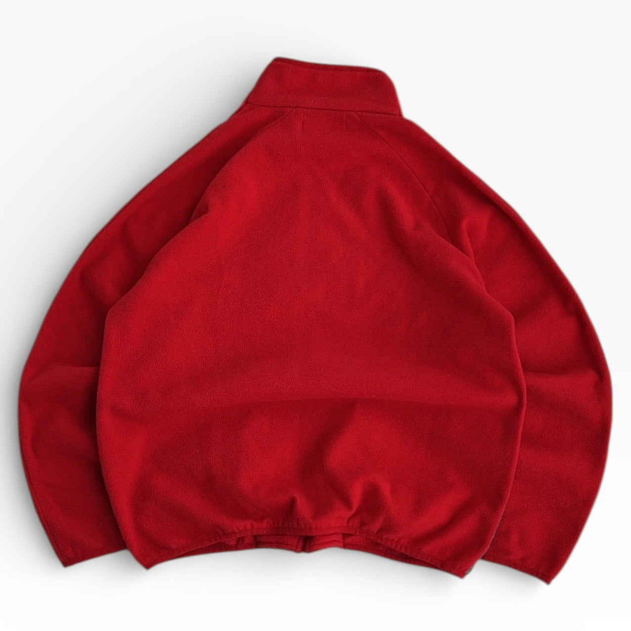 Kappa Red Fleece With Navy Lining Full Zip Jacket