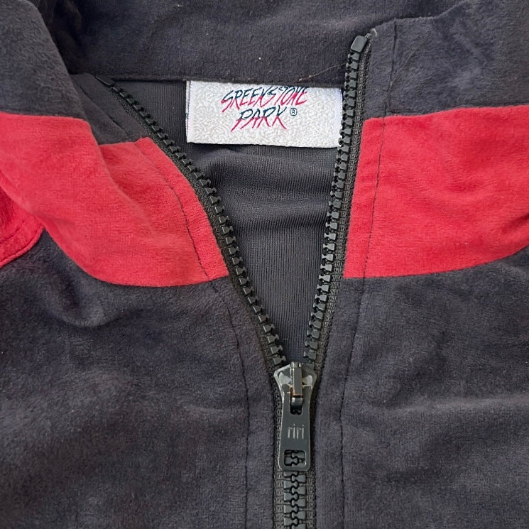 Sreekstone Park Micro Suede Fleece Multicoloured Full Zip Jacket