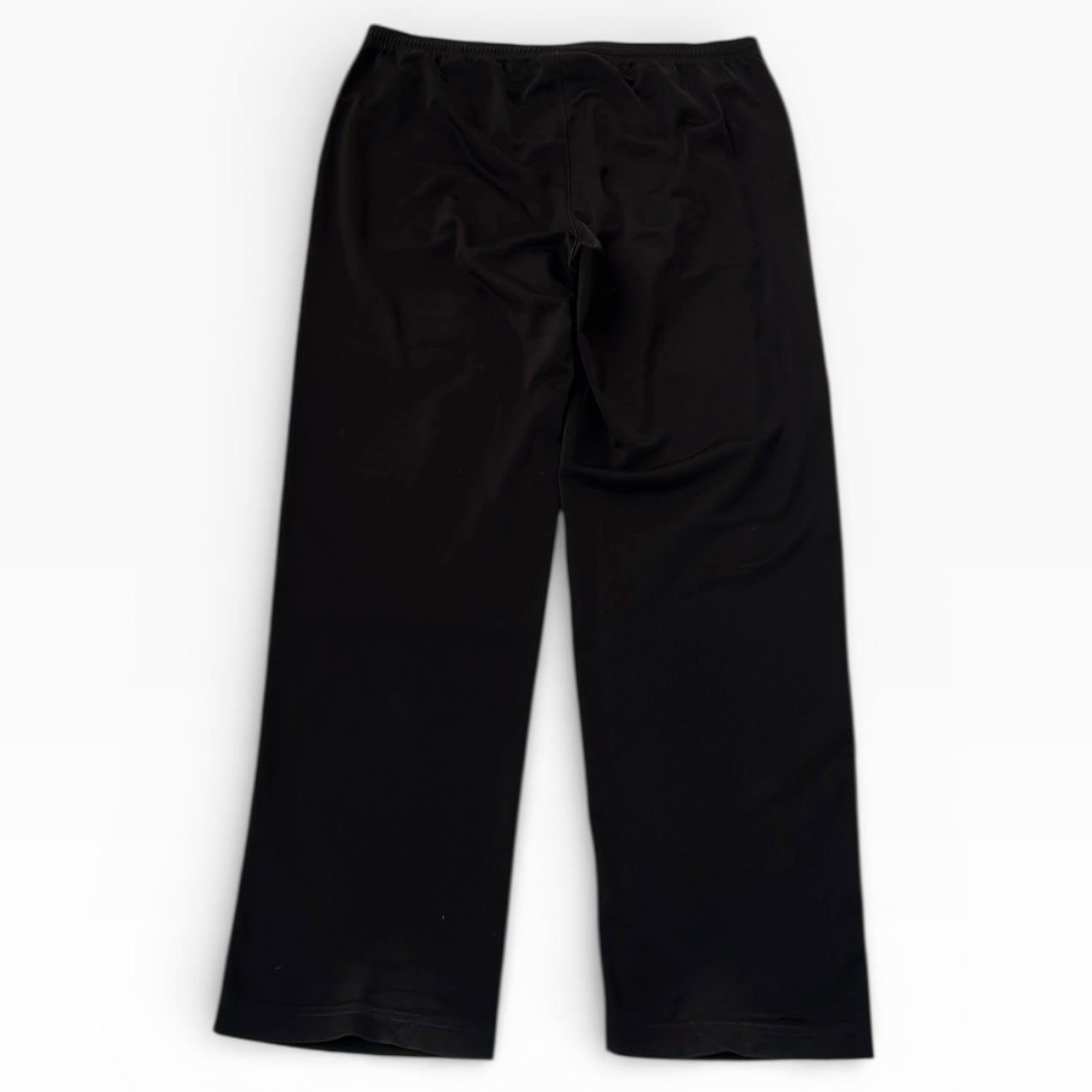 Puma embroidered logo black adjustable track pants