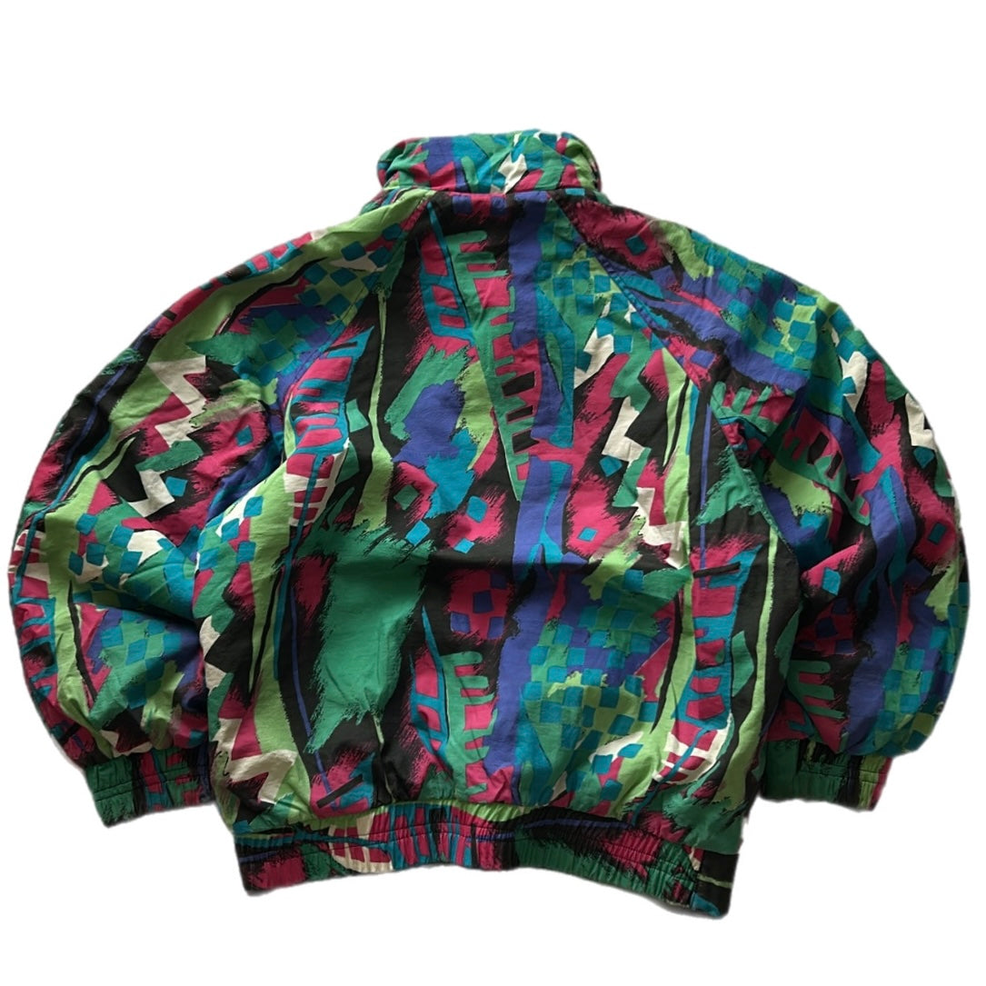 Crazy Pattern Vintage 1/4 Zip