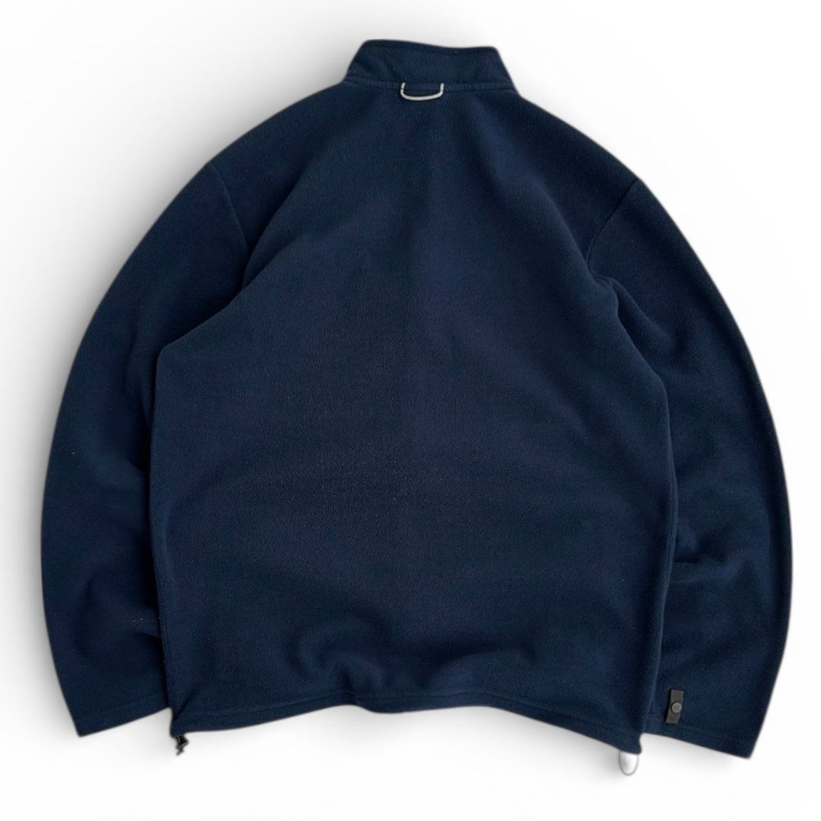 The North Face Dark Blue Full Zip Adjustable Fleece Jacket