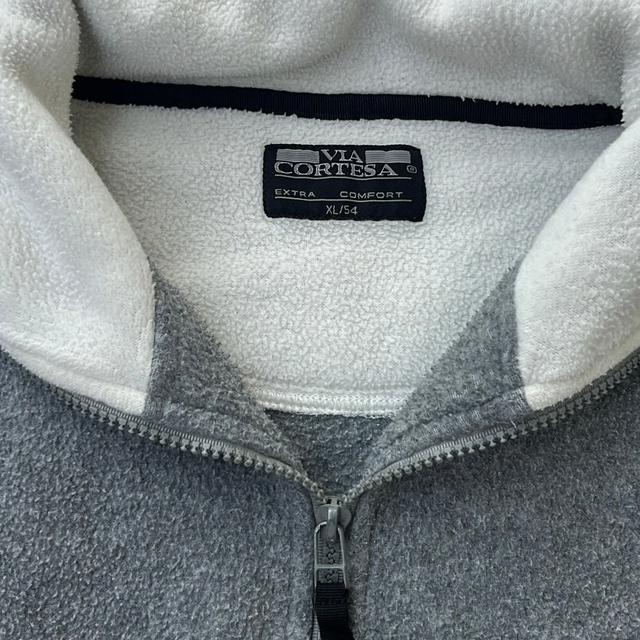 Vintage Via Cortesa Embroidery Pattern 1/4 Zip Fleece