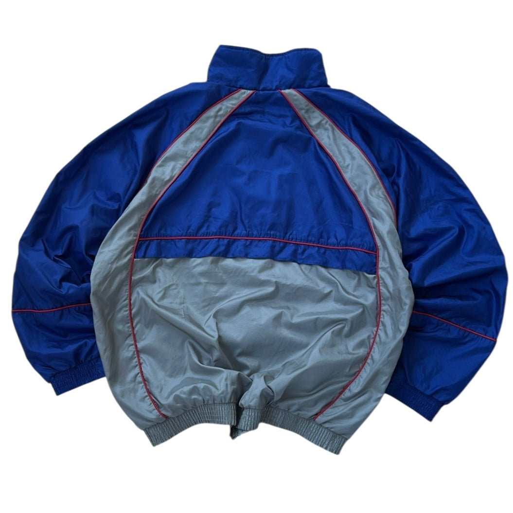 90s Shell Blue x Grey Zip-Up Jacket