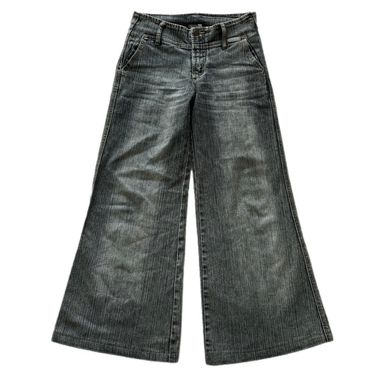 2000s SAXX Wide Leg Elastic Jeans