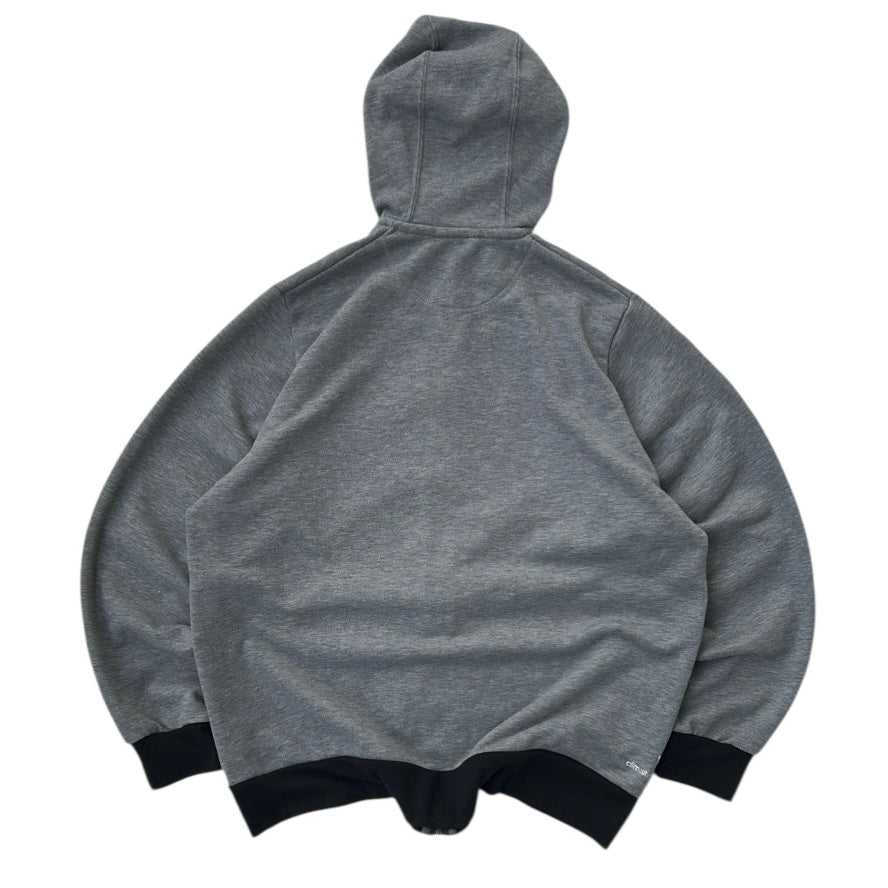 Adidas Prime Grey Hooded Full Zip Jacket