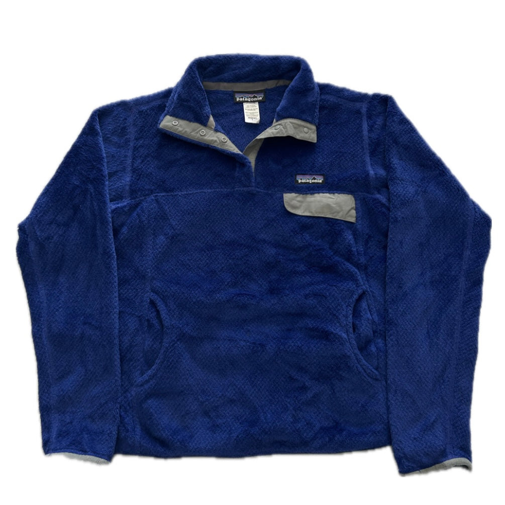 Vintage Fuzzy PATAGONIA Button-Up Fleece
