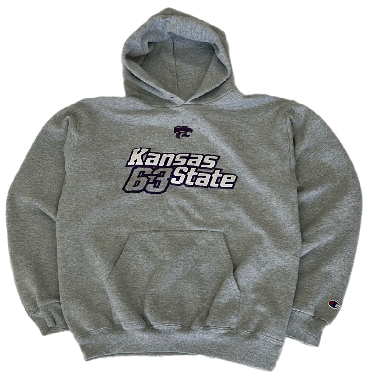 Kansas State Champions Hoodie -Medium