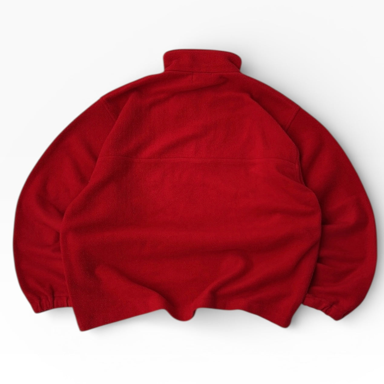 Conte Of Florence 1/4 Zip Red Fleece