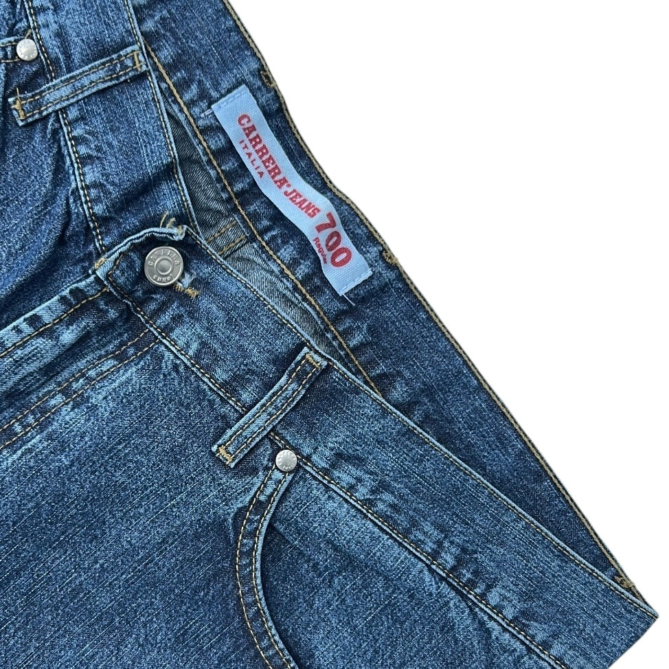 Carrera 700 Italia Dark Wash Elastic Jeans
