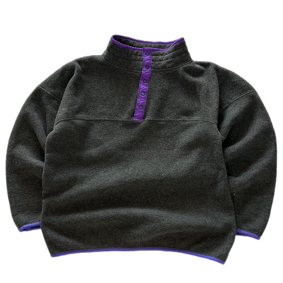 Vintage Button-Up Fleece