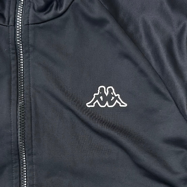 Kappa Original Logo Full Zip Black Track Jacket