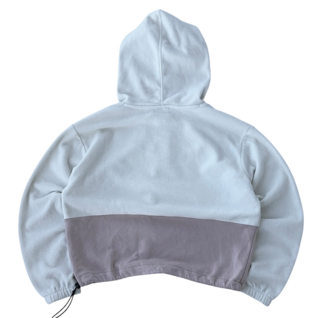 Champion Pink & White Adjustable Fleece Hoodie
