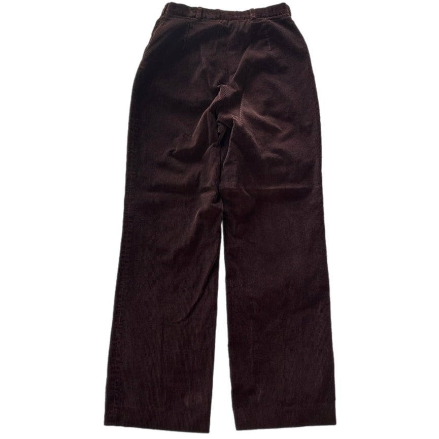 Pleated Corduroy Pants