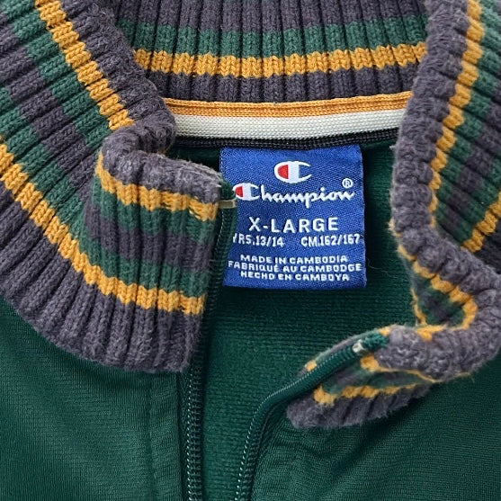 Champion vintage Knitted Neck Line Full Zip Track Jacket