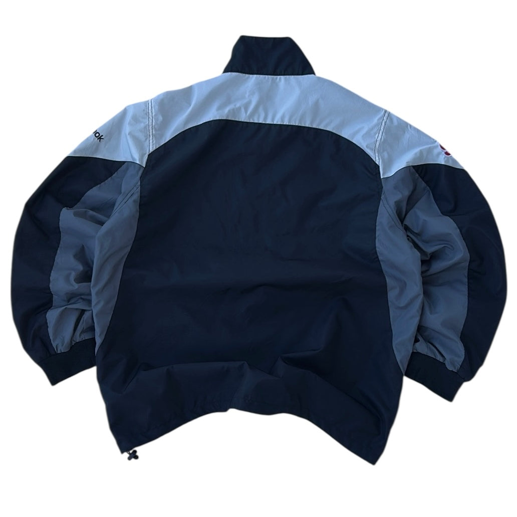 Vintage Reebok NFL Pittsburgh Steelers Jacket Navy/Gray – 90s Windbreaker