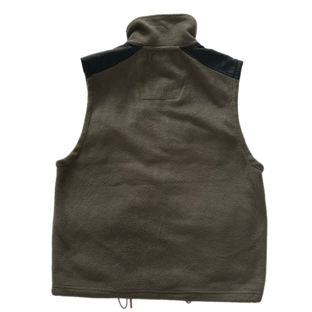 Vintage Khaki Fleece Vest