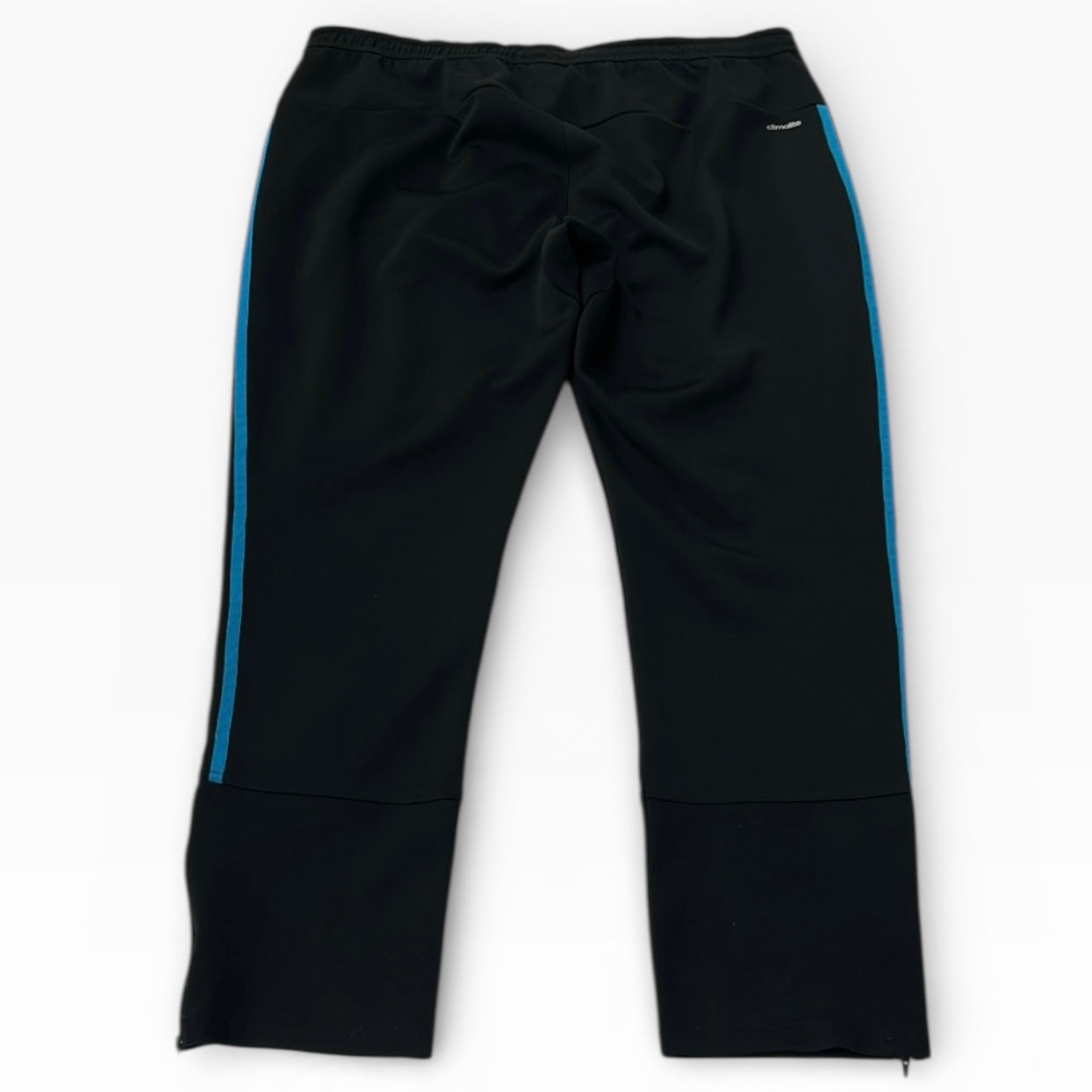Adidas 90s climalate blue three stripe adjustable track pants