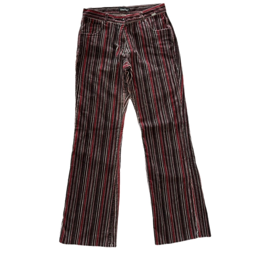 Stripped Corduroy Pants