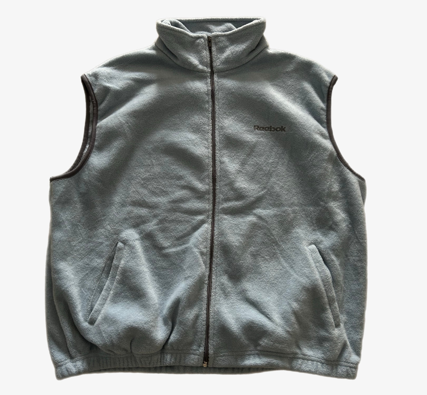 Vintage REEBOK Fleece Vest Jacket.