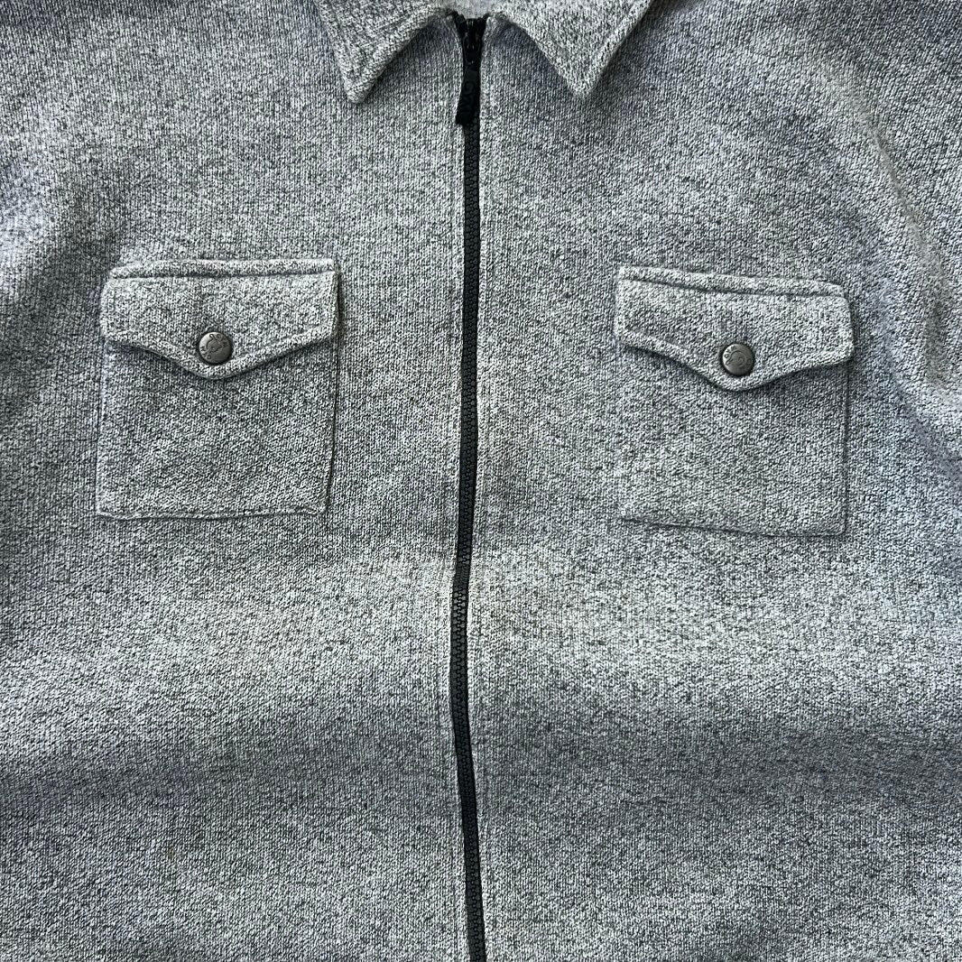 Gymnasium Grey Full Zip Jacket With Front Pockets
