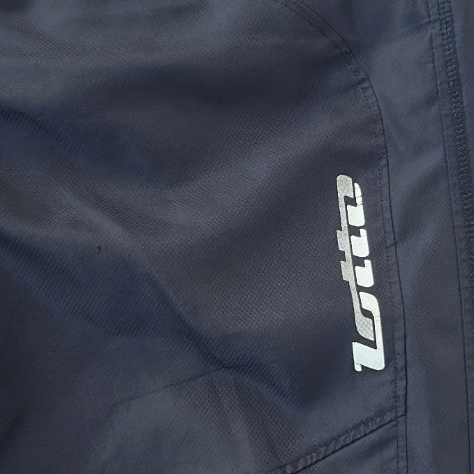 Lotto Wide Leg Black Adjustable Track Pants
