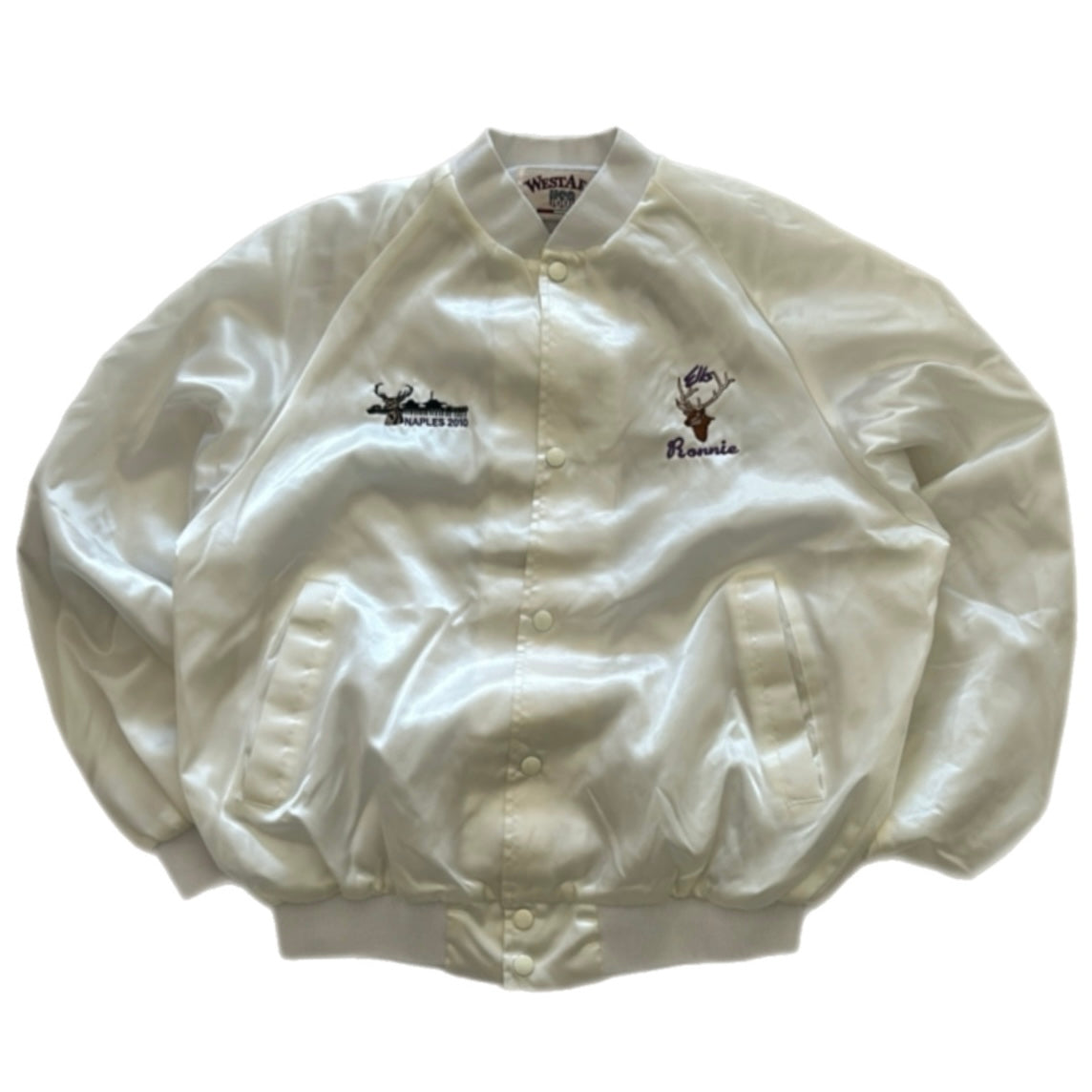 Vintage NAPLES Baseball Jacket