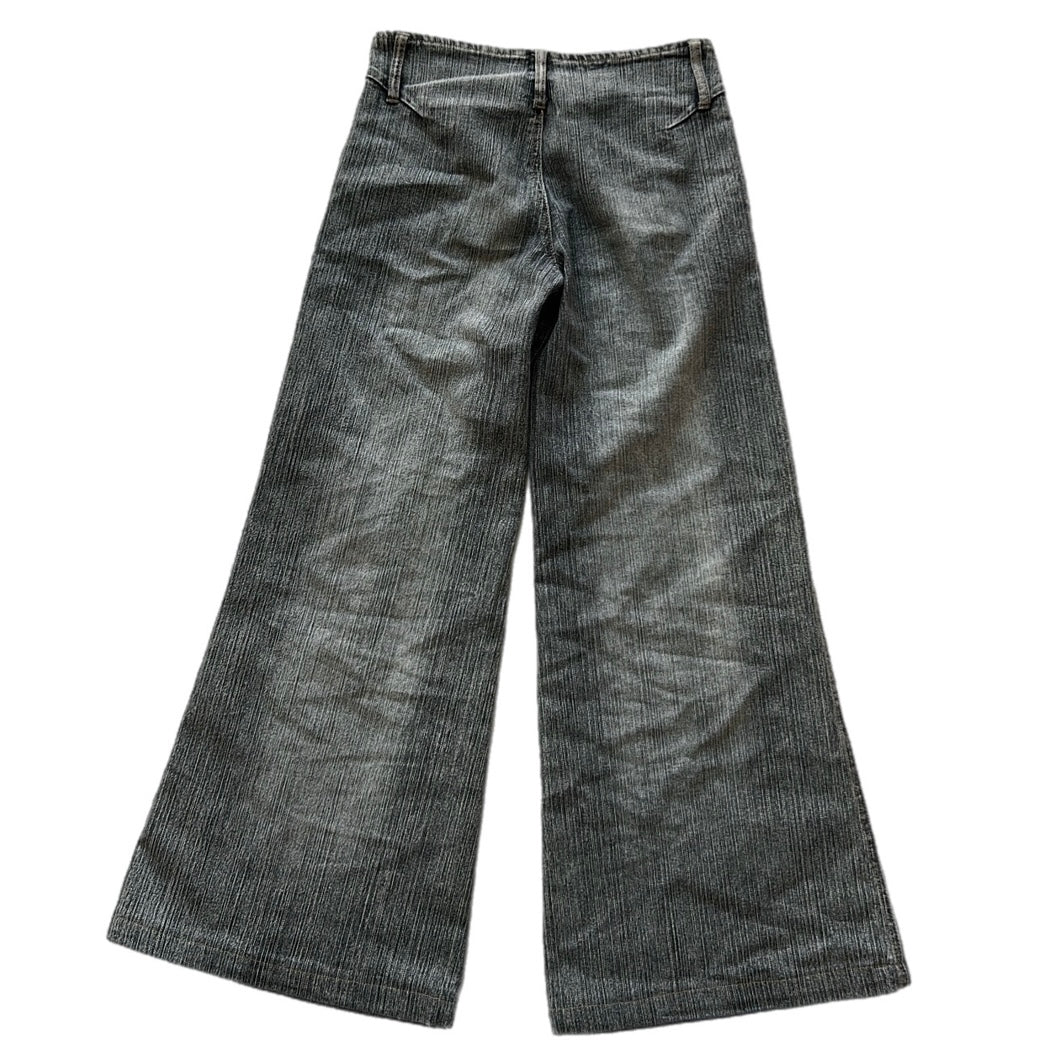 2000s SAXX Wide Leg Elastic Jeans