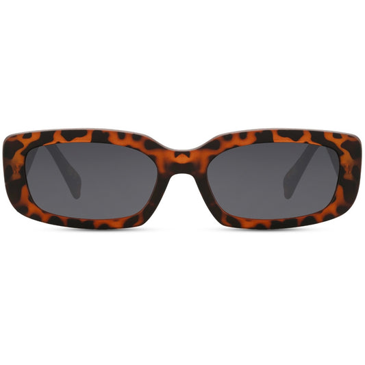 The Berlin – Matt Tortoiseshell Rectangle Shades