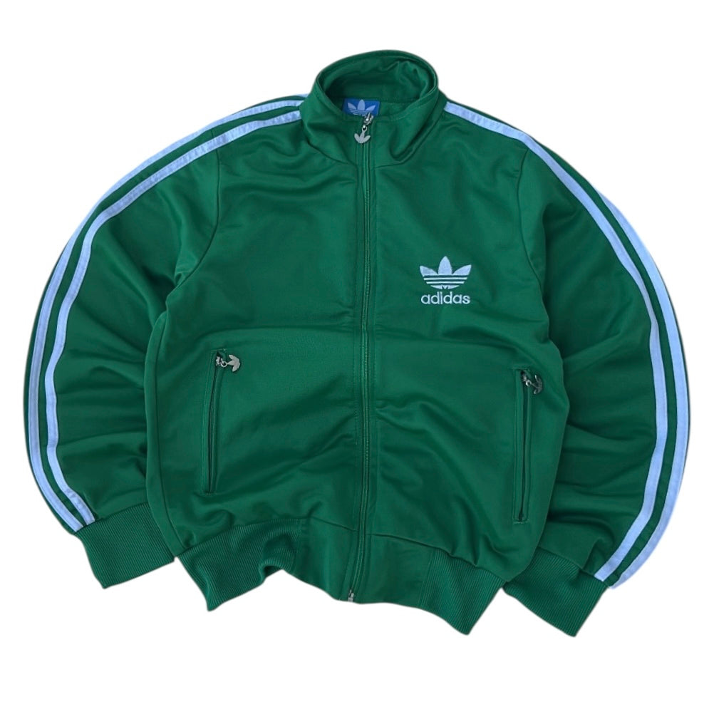 Vintage Adidas Originals Track Jacket – Green (Waist length)