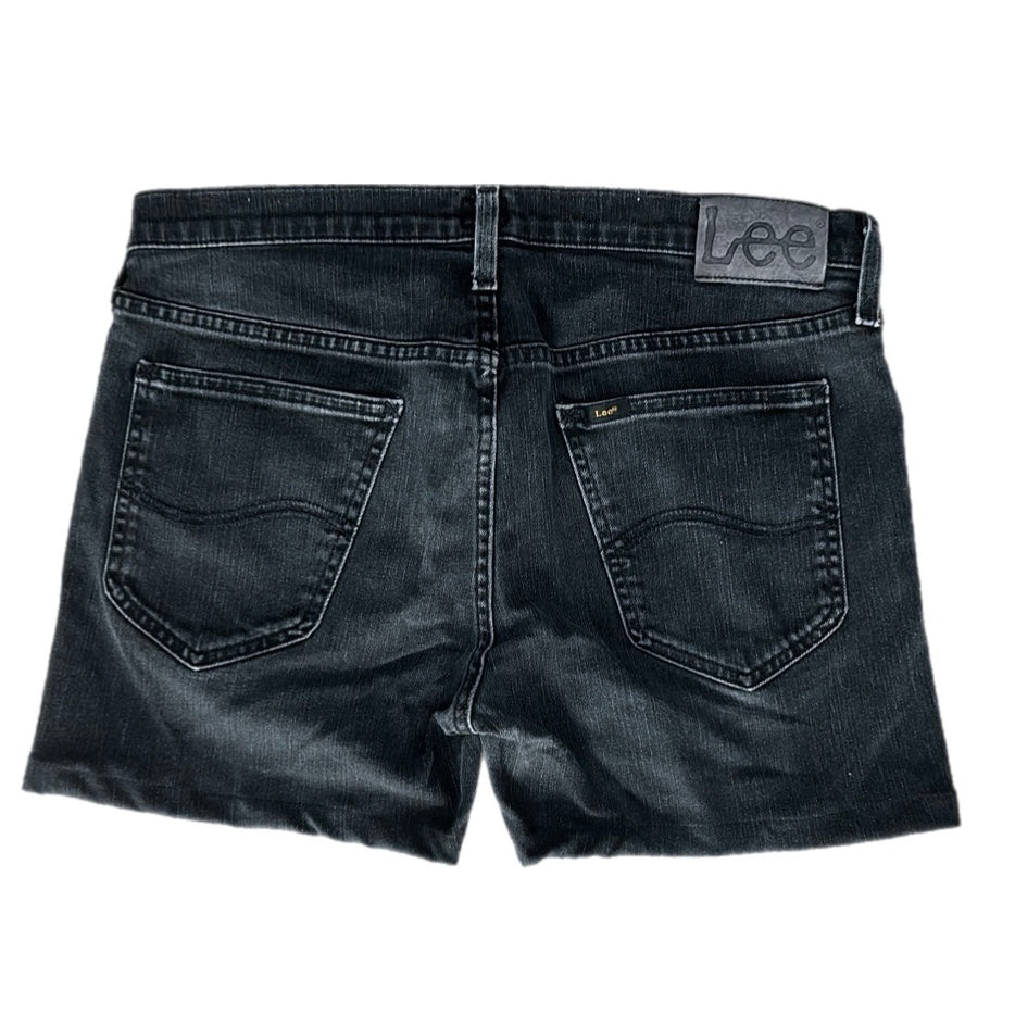 LEE Black Denim Shorts