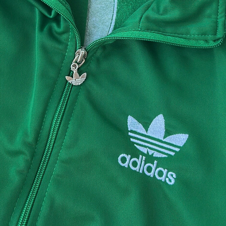 Vintage Adidas Originals Track Jacket – Green (Waist length)
