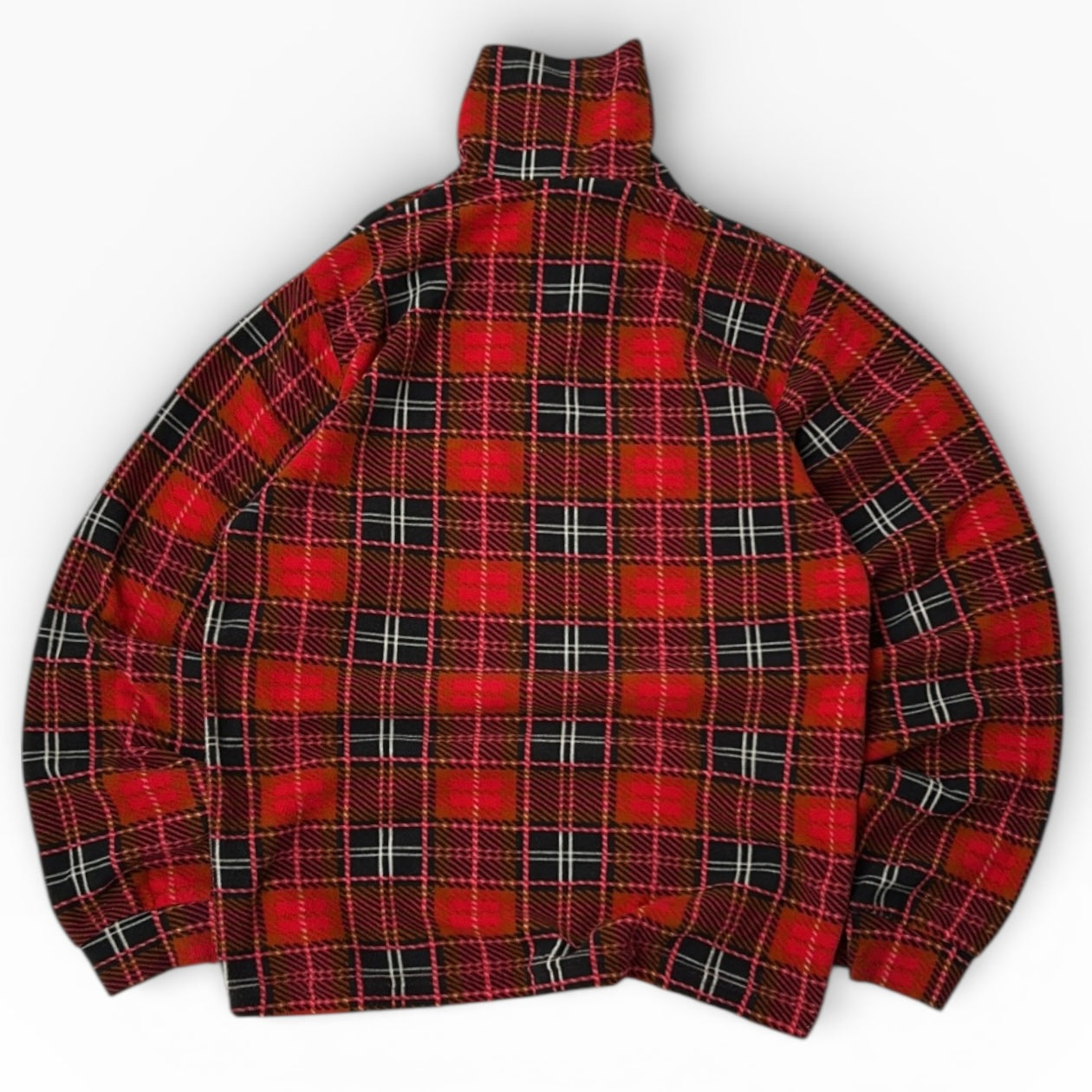 Conte Of Florence 1/4 Zip Chekers Fleece