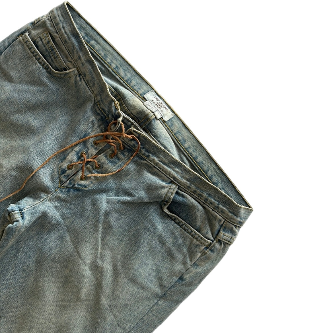 2000s Front-Tie Cabana Jeans